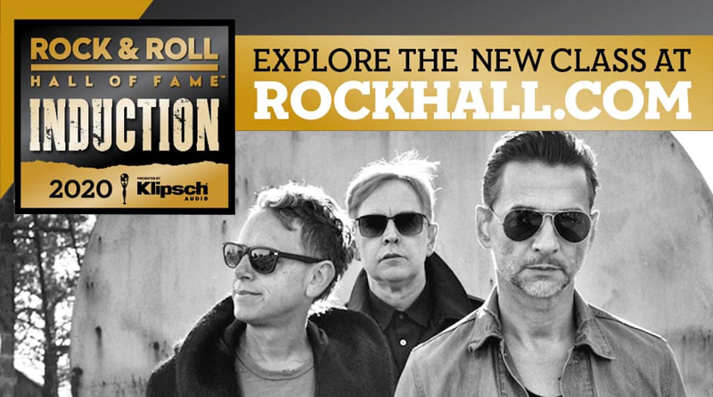 DEPECHE MODE ROCK AND ROLL HALL OF FAME